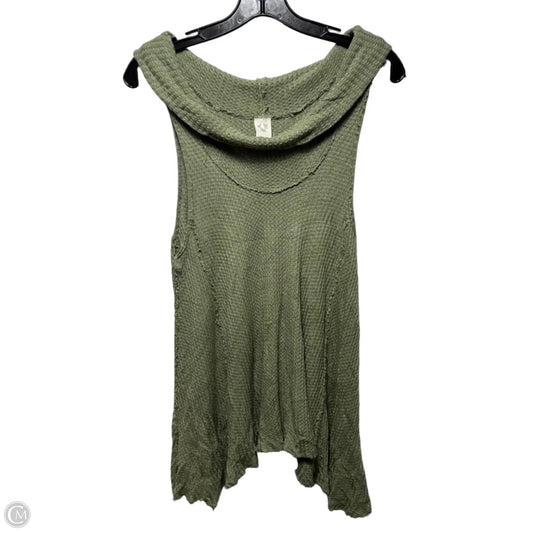 Top Sleeveless By We The Free In Green, Size: S