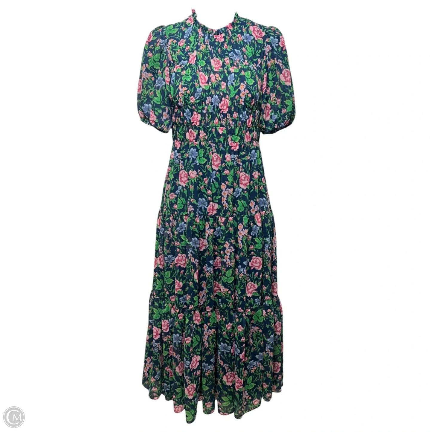 Dress Designer By Diane Von Furstenberg In Floral Print, Size: 00