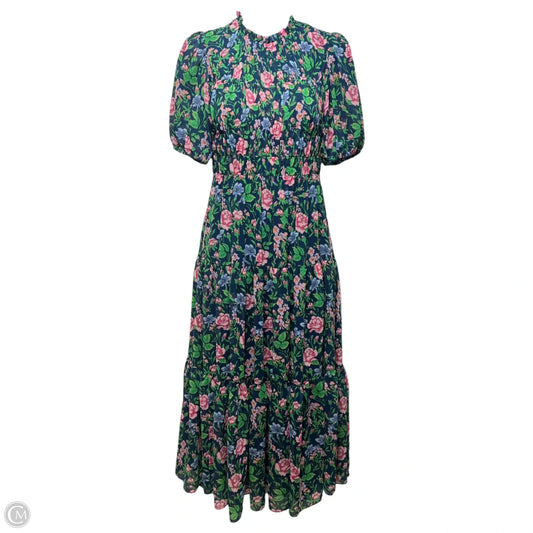 Dress Designer By Diane Von Furstenberg In Floral Print, Size: 00