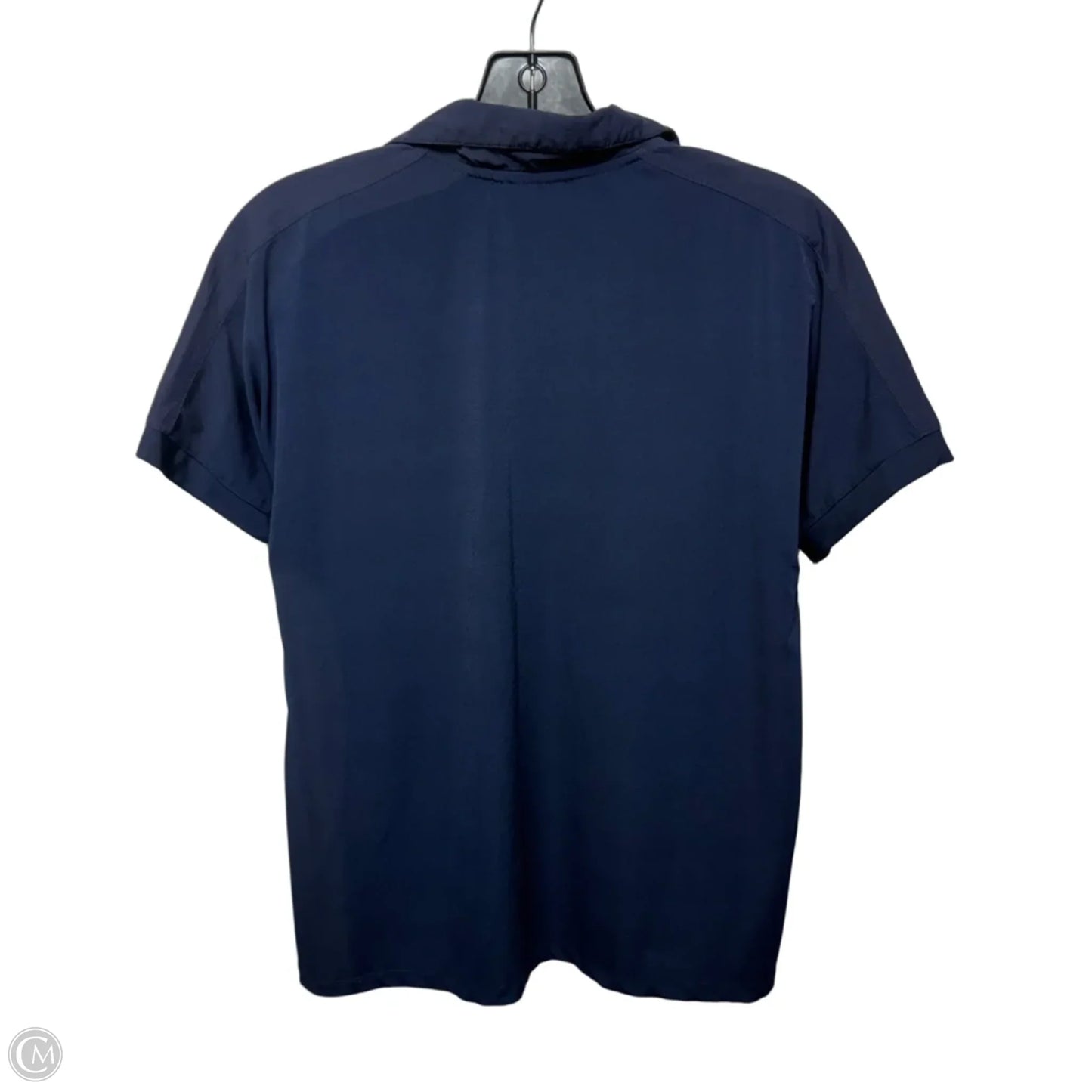 Top Short Sleeve By Anatomie In Navy, Size: L