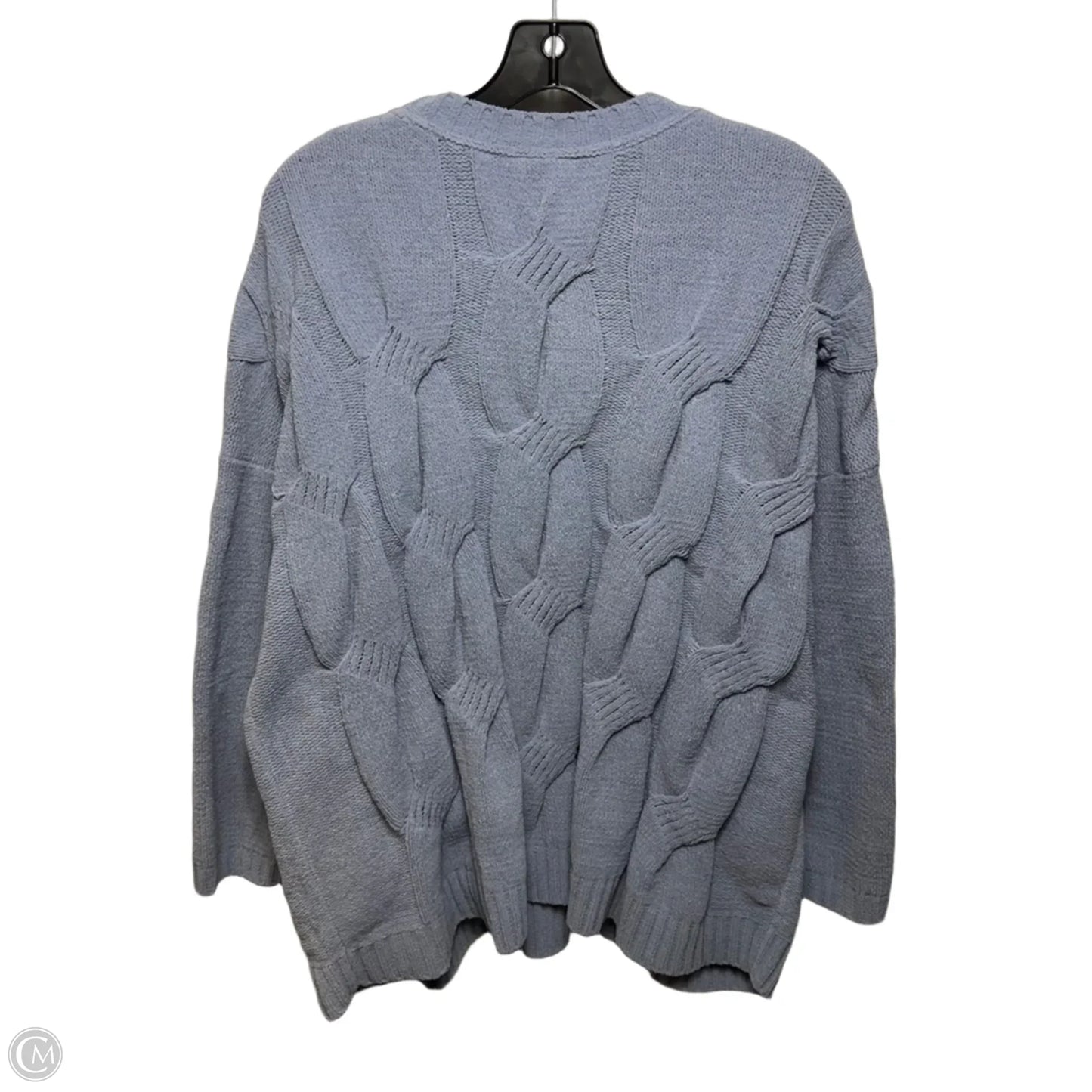 Chenille Sweater By J. Jill In Blue, Size: L
