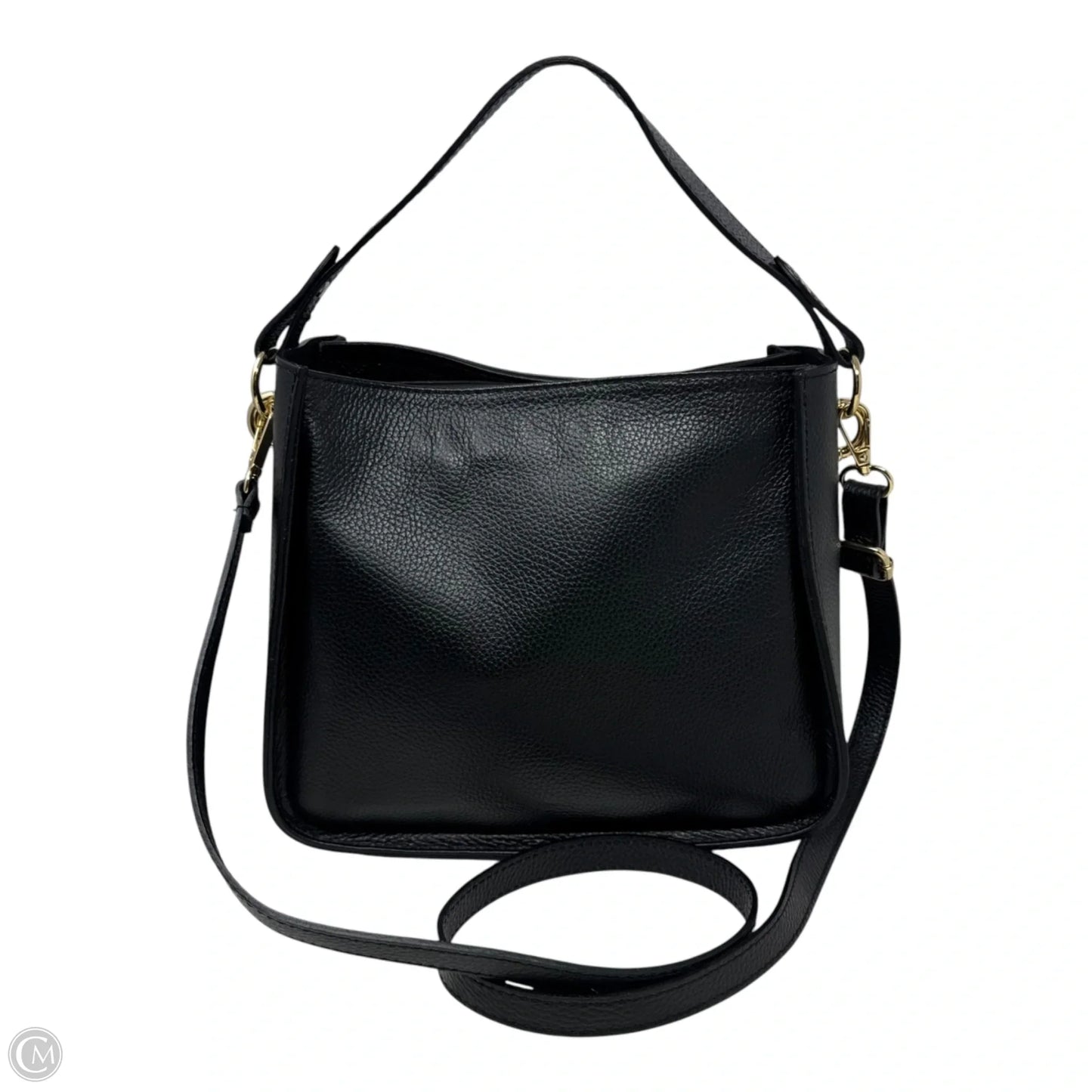 Handbag Leather Unbranded, Size: Medium