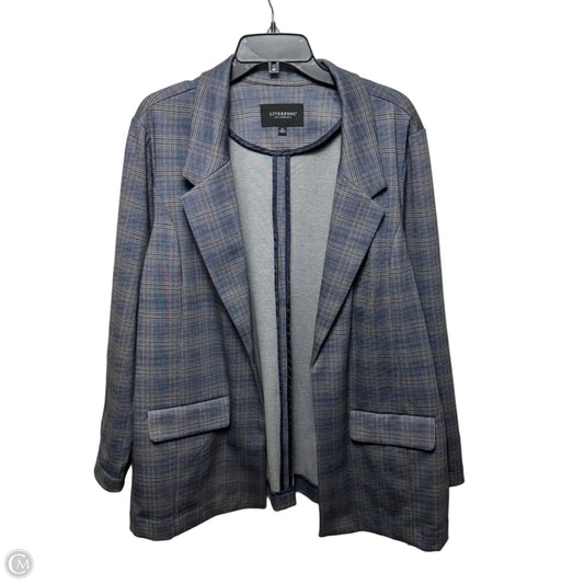 Jacket Other By Liverpool In Plaid Pattern, Size: 2x