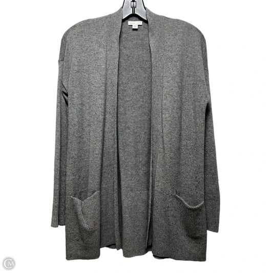 Sweater Cardigan Cashmere By J. Jill In Grey, Size: Xs