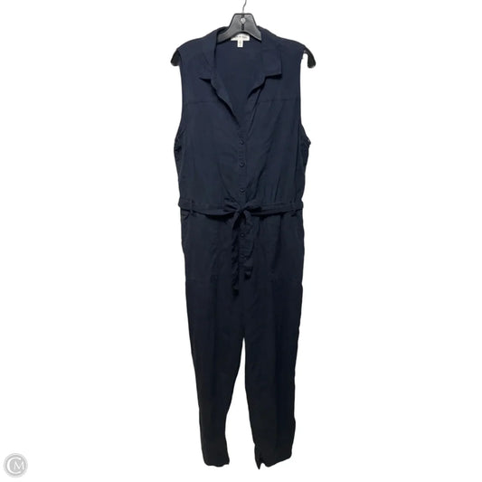 Jumpsuit By Cloth & Stone In Navy, Size: Xl