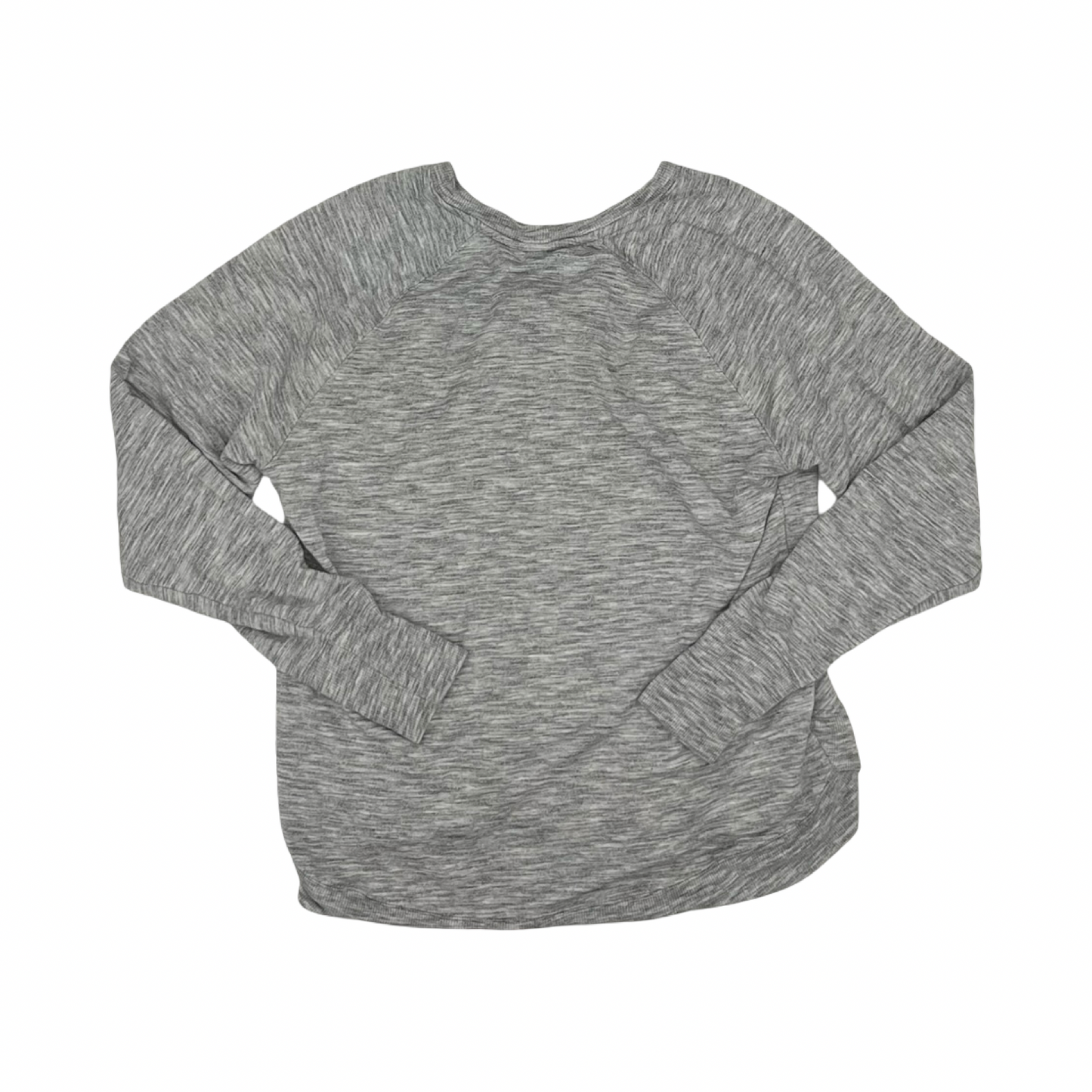Athletic Top Ls Crewneck By Athleta In Grey, Size:M