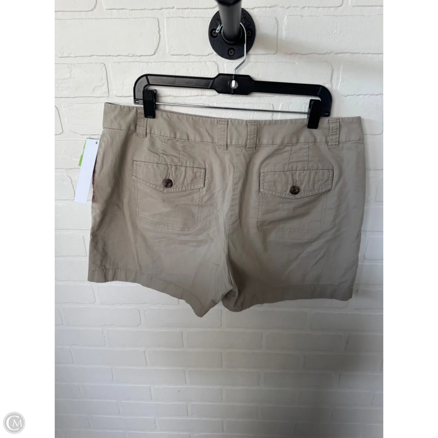 Shorts By Ann Taylor In Tan, Size: 16