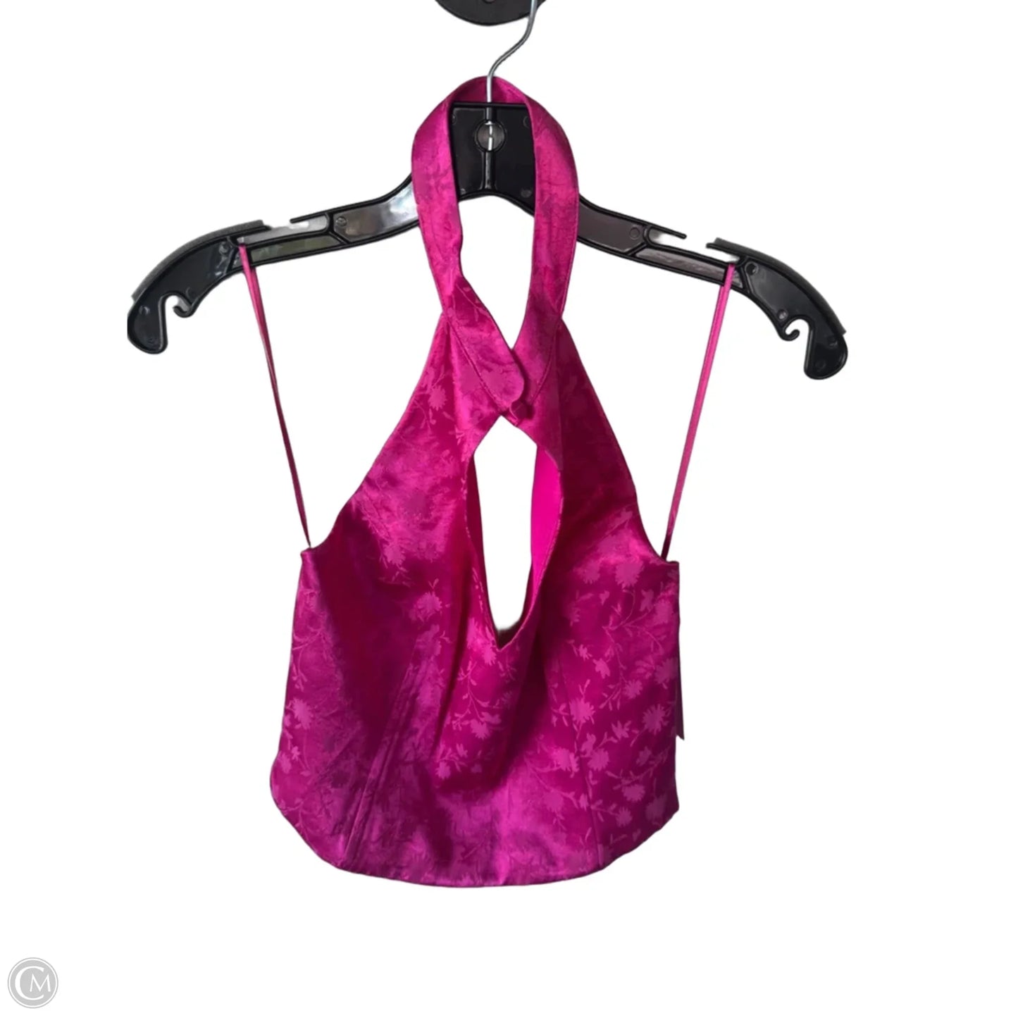 Top Sleeveless By Zara In Pink, Size: S