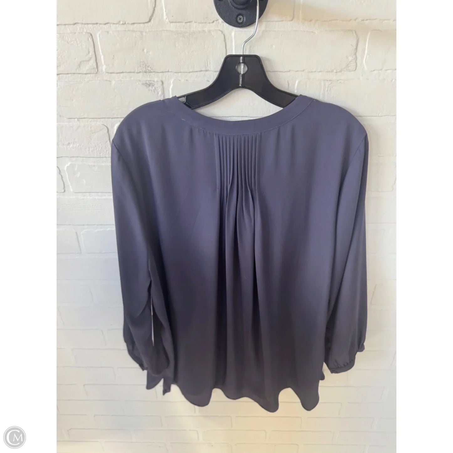 Top Long Sleeve By Not Your Daughters Jeans In Purple, Size: Xl
