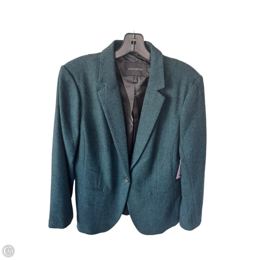Blazer By Banana Republic In Teal, Size: Lp
