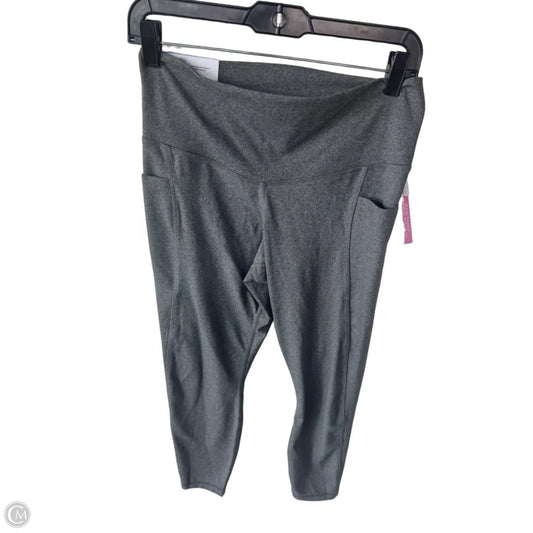 Athletic Leggings By Members Mark In Grey, Size: 12