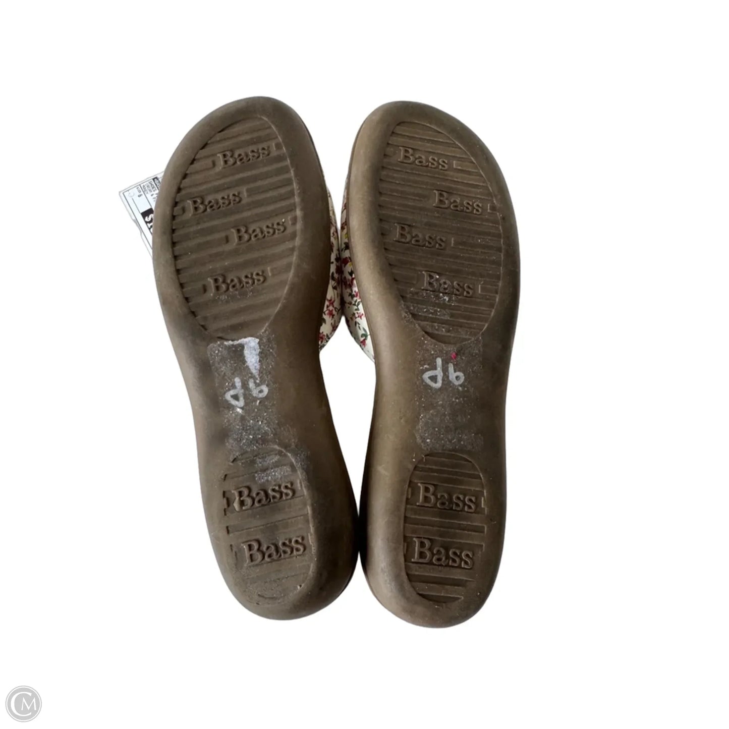 Shoes Flats By Bass In Cream & Pink, Size: 8