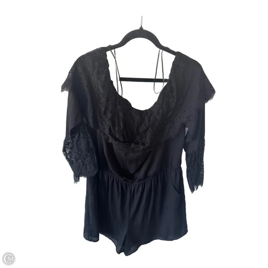Romper By Thalia Sodi In Black, Size: Xl