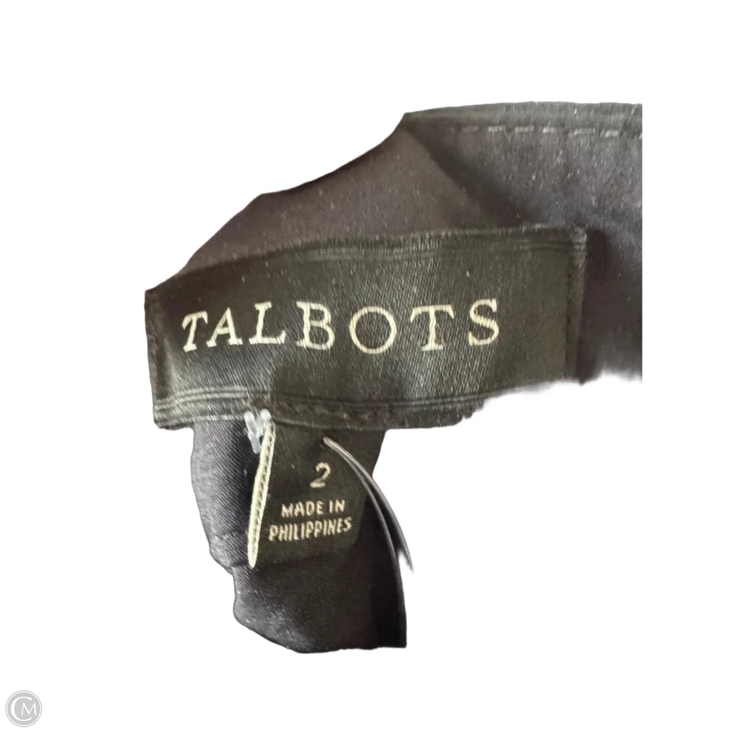 Skirt Midi By Talbots In Black, Size: 2
