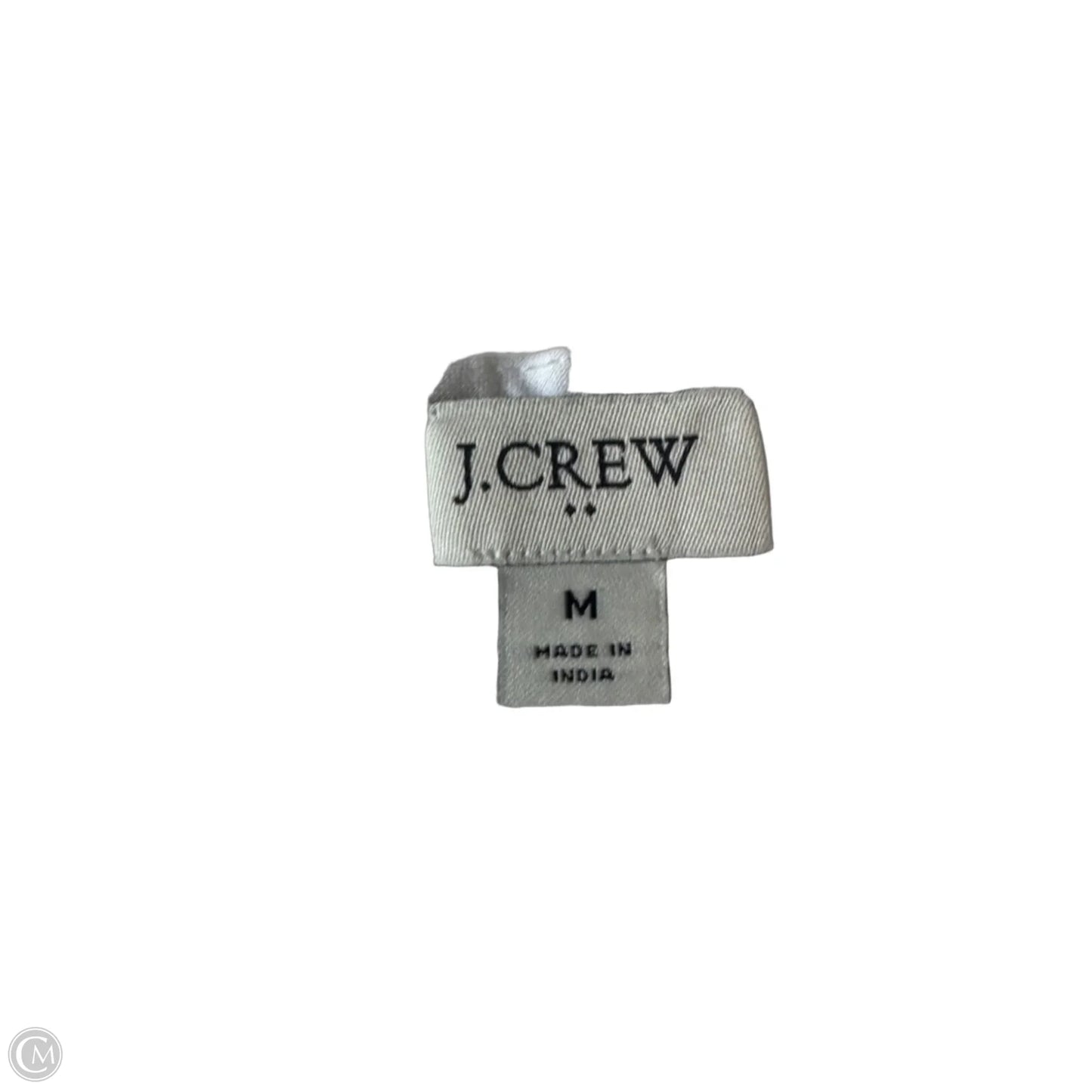Top Sleeveless By J. Crew In Cream, Size: M