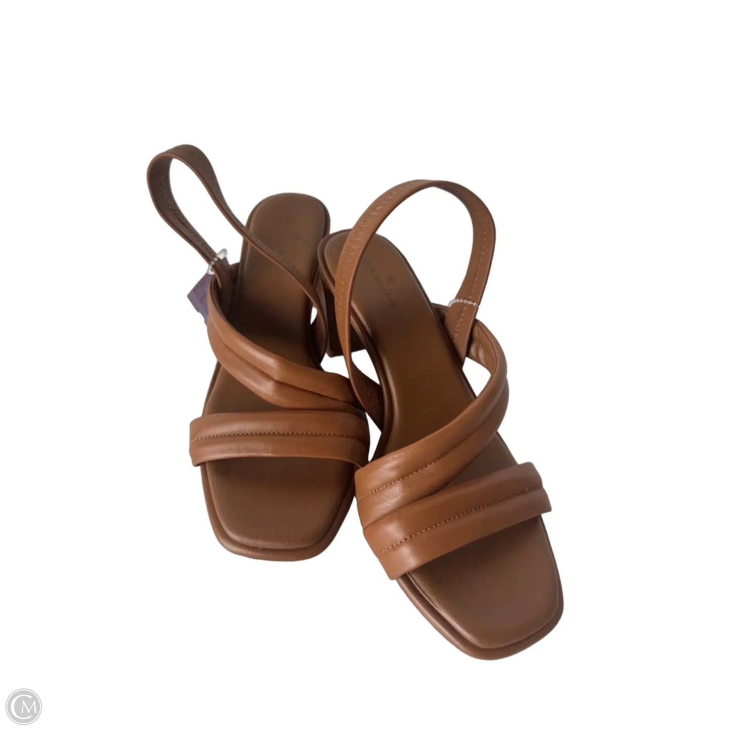 Sandals Heels Block By Caslon In Brown, Size: 7.5