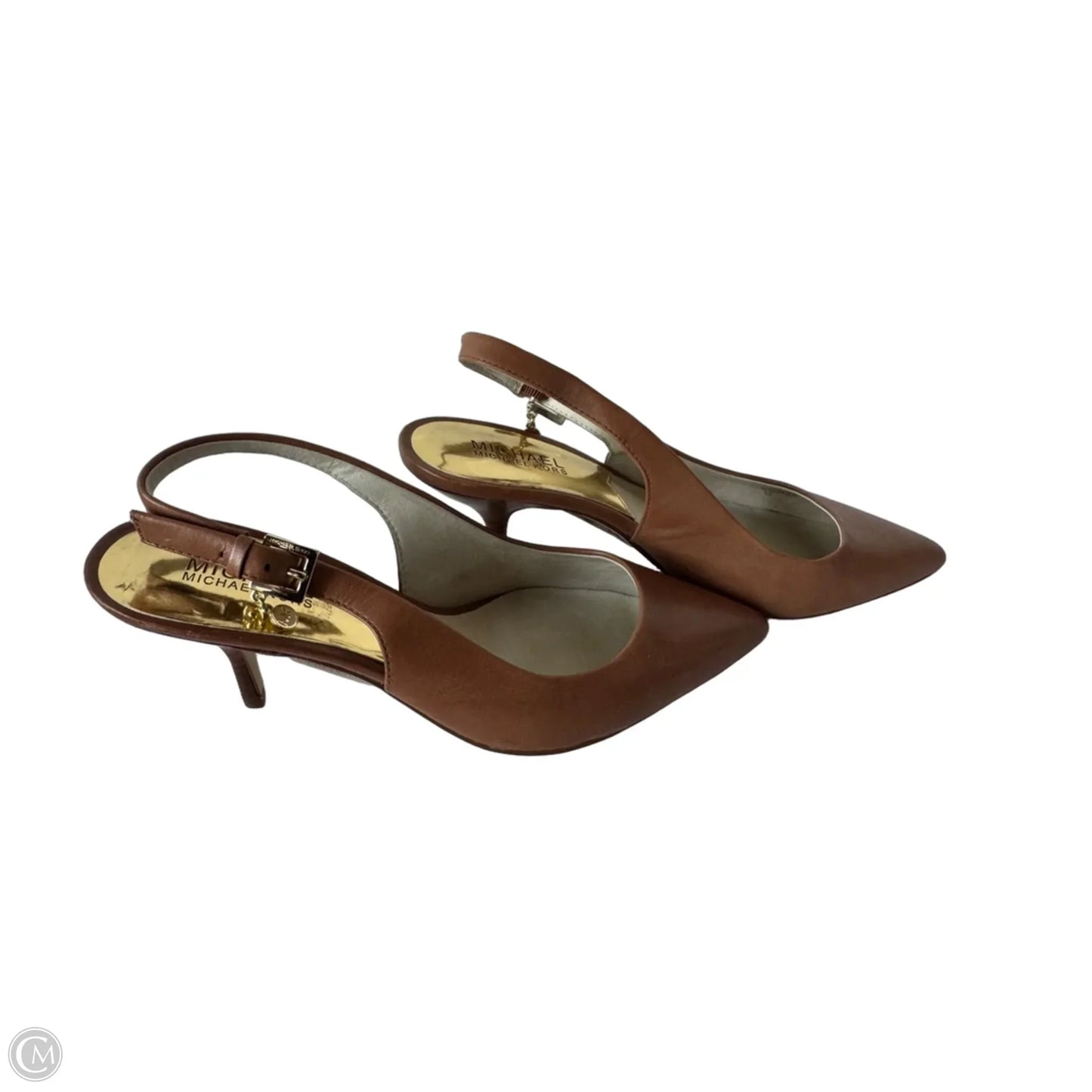 Shoes Heels Kitten By Michael By Michael Kors In Tan, Size: 7
