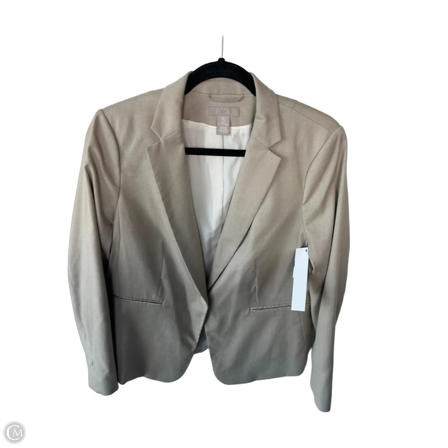 Blazer By H&m In Tan, Size: L