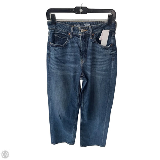 Jeans Wide Leg By Old Navy In Blue Denim, Size: 2