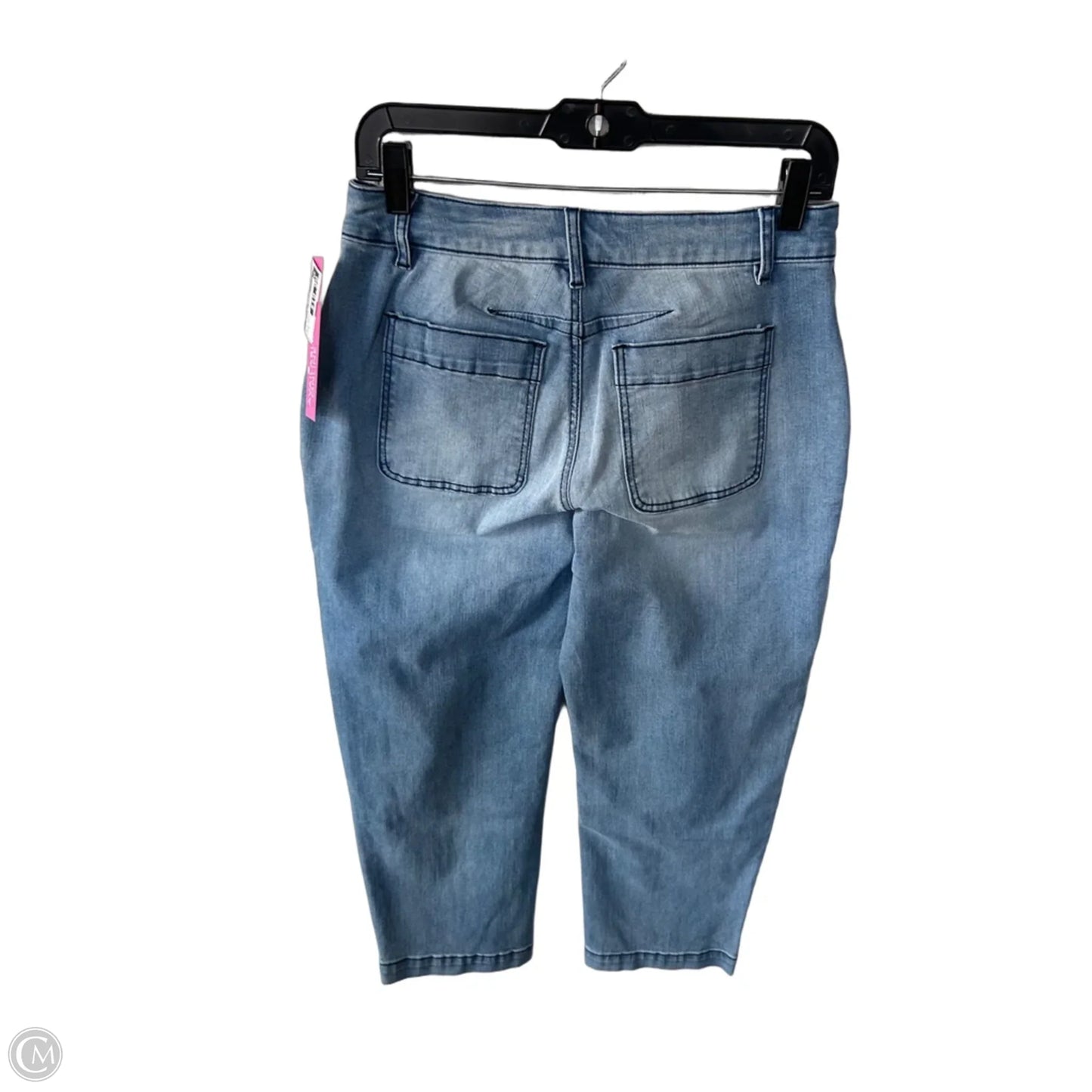 Jeans Wide Leg By Clothes Mentor In Blue Denim, Size: 4