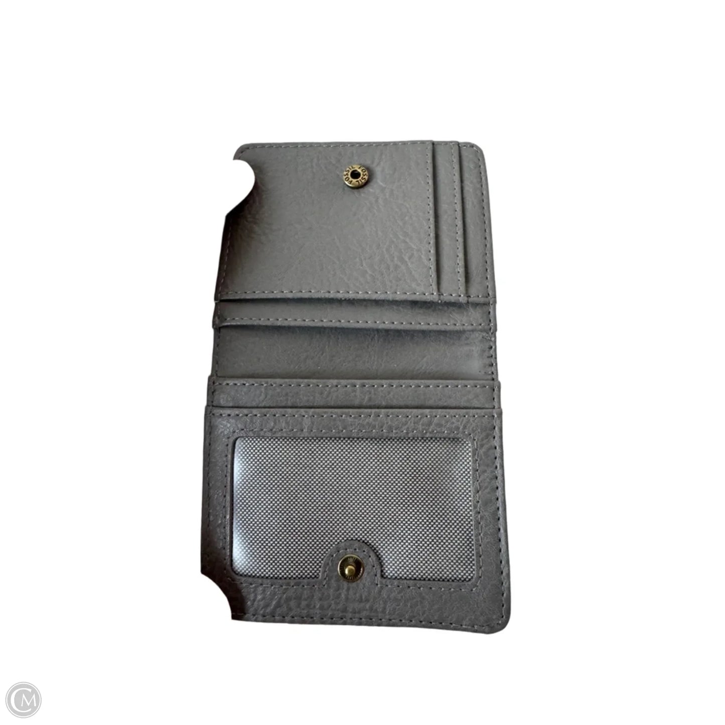 Wallet Leather By Fossil, Size: Small