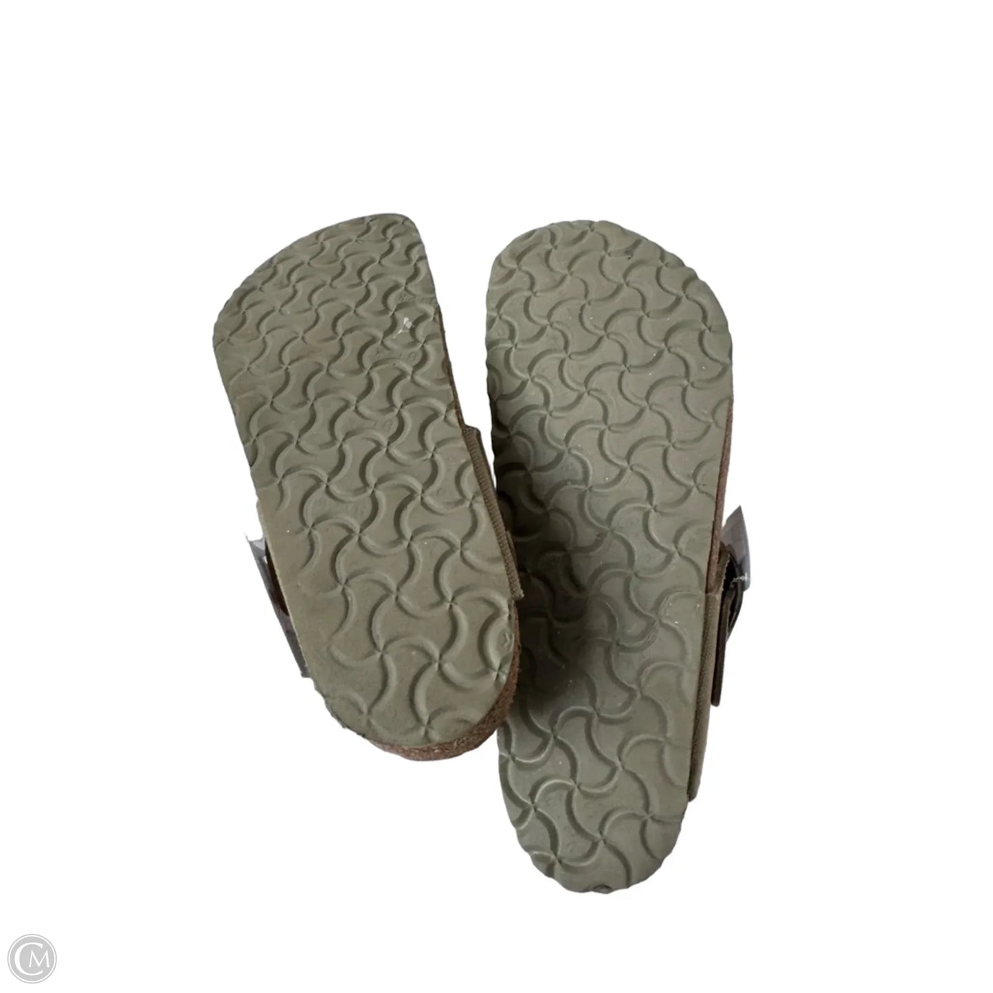 Sandals Flats By Birkenstock In Tan, Size: 9.5
