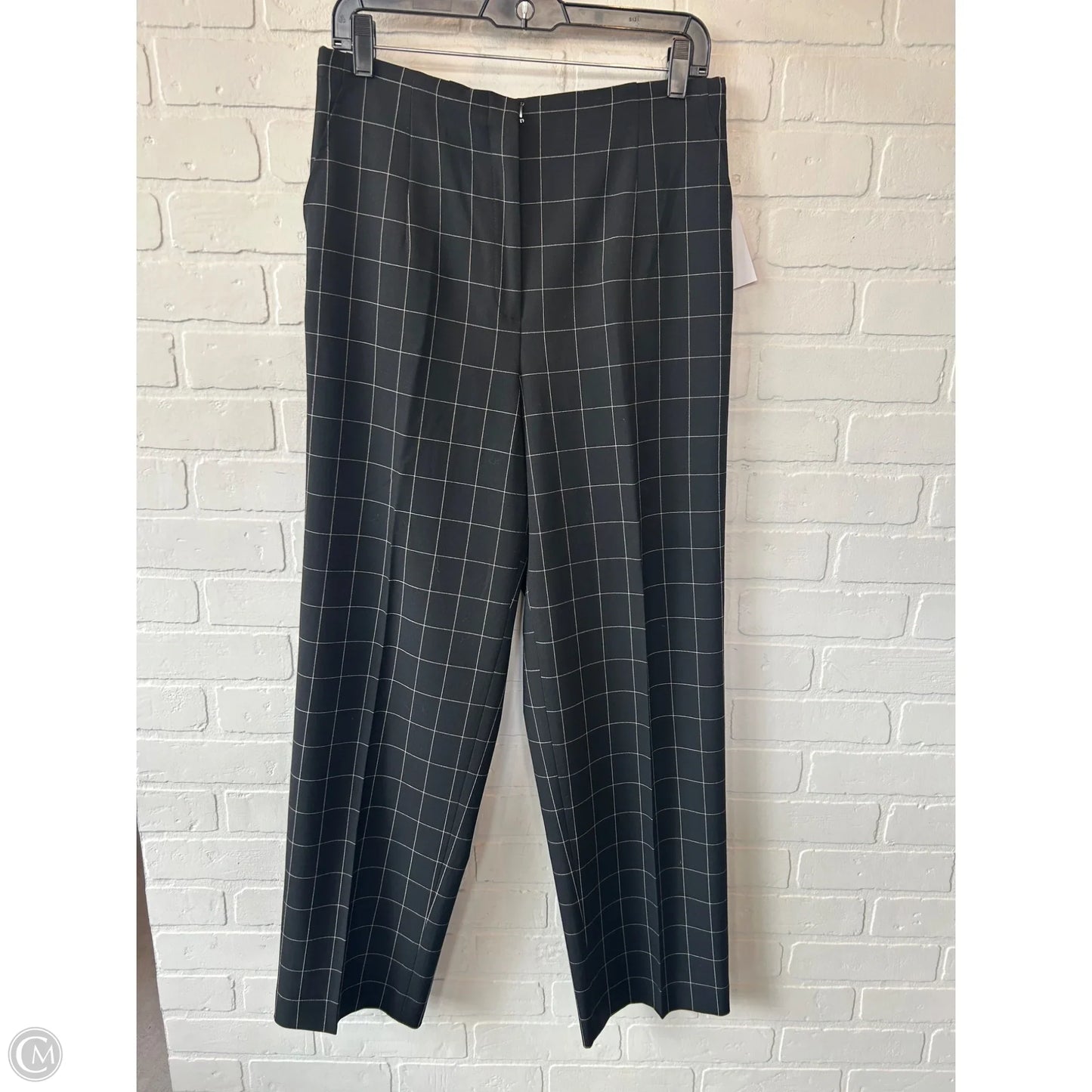 Pants Dress By Talbots In Black & White, Size: 10