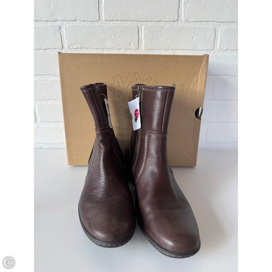 Boots Mid-calf Flats By Timberland In Brown, Size: 7