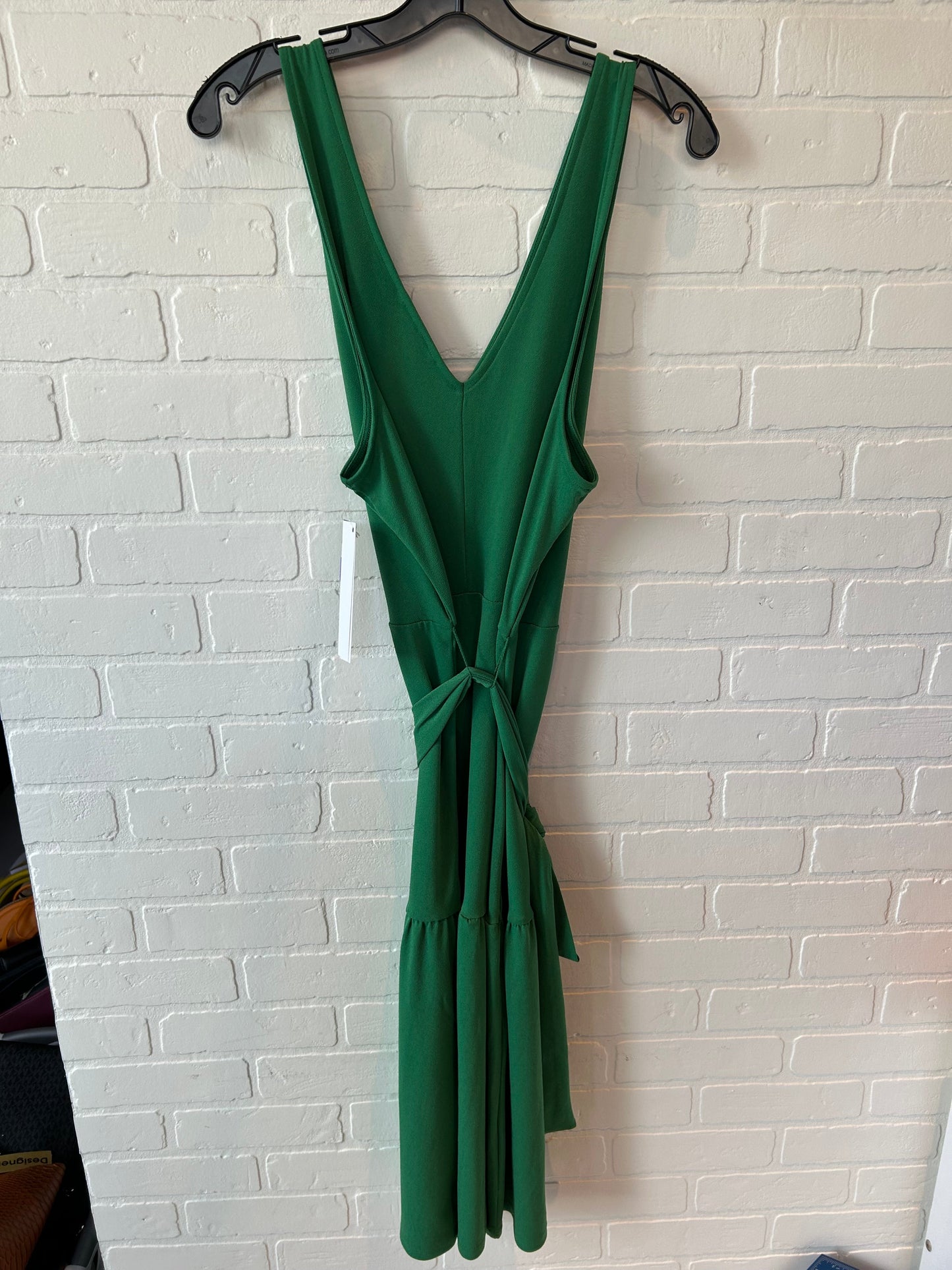 Green Dress Casual Midi Banana Republic, Size L