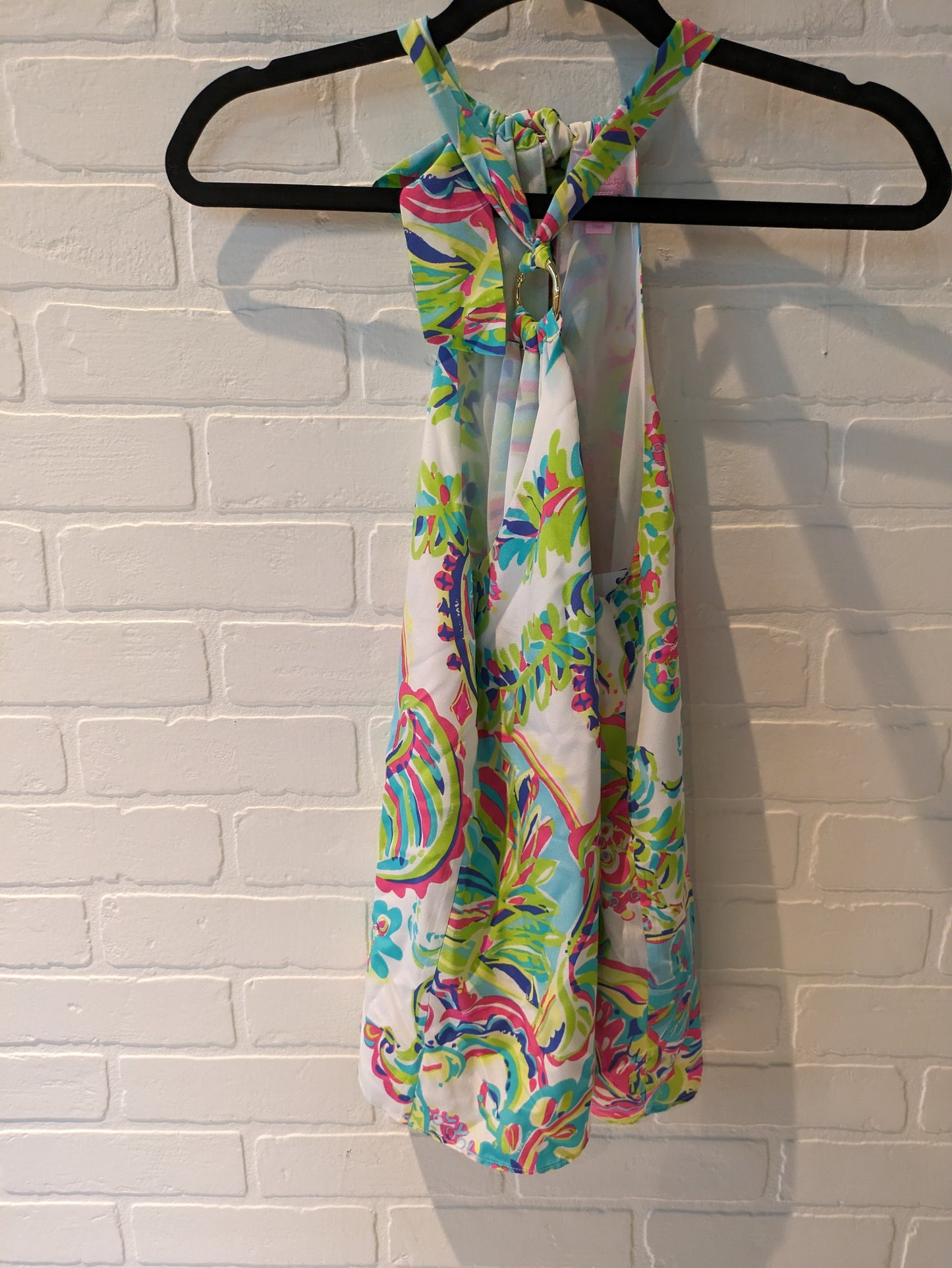 White Blouse Sleeveless Lilly Pulitzer, Size Xs