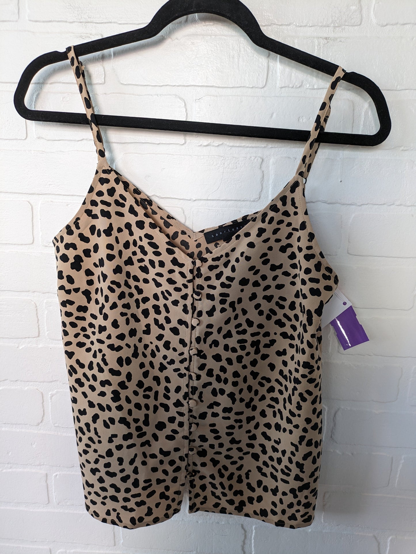 Animal Print Blouse Sleeveless Sanctuary, Size S