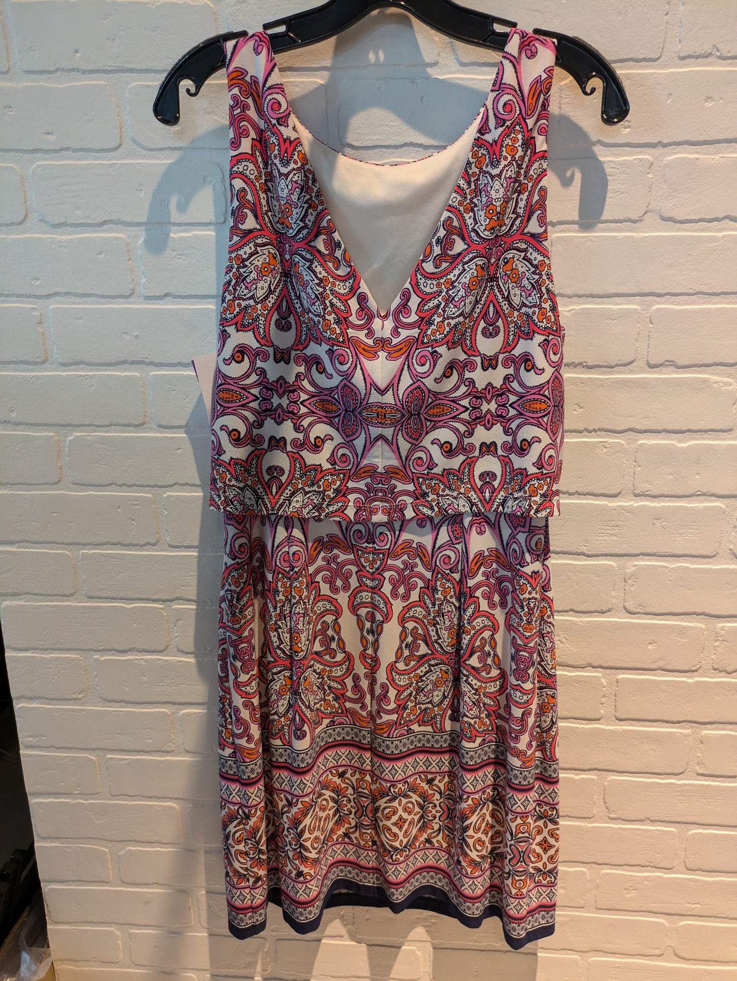 Pink & White Dress Work Vince Camuto, Size L