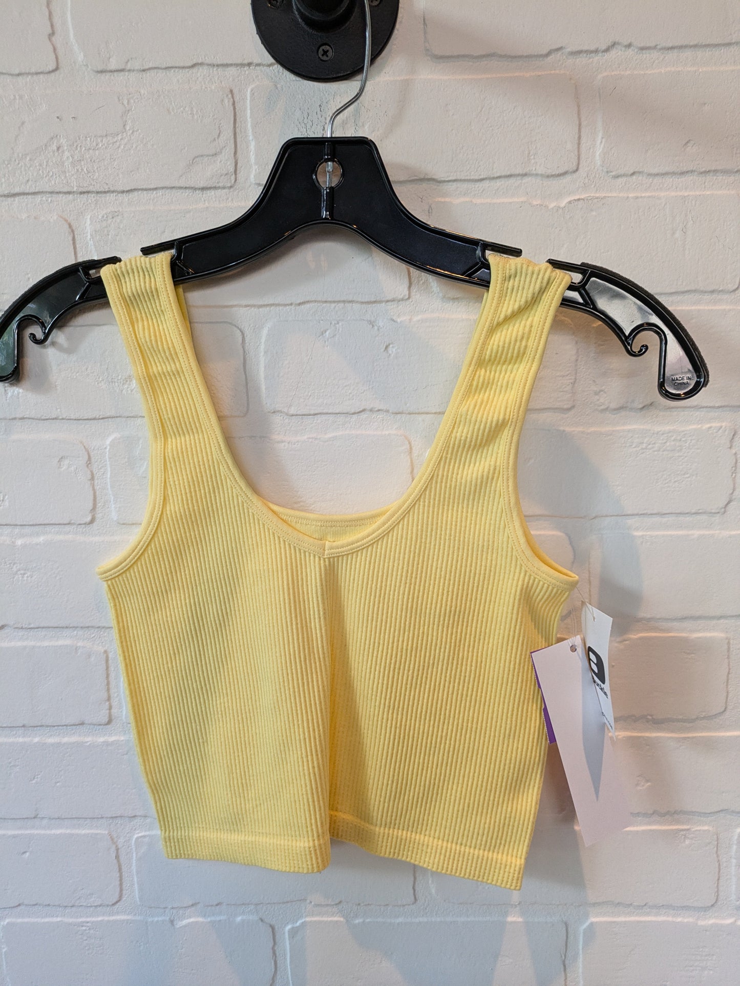 Yellow Tank Top Bke, Size Xs