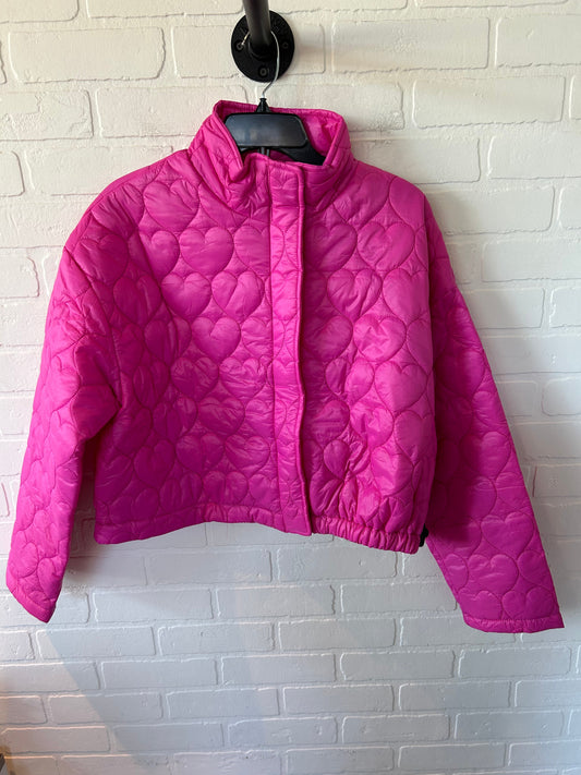 Jacket Puffer & Quilted By Clothes Mentor In Pink, Size: M