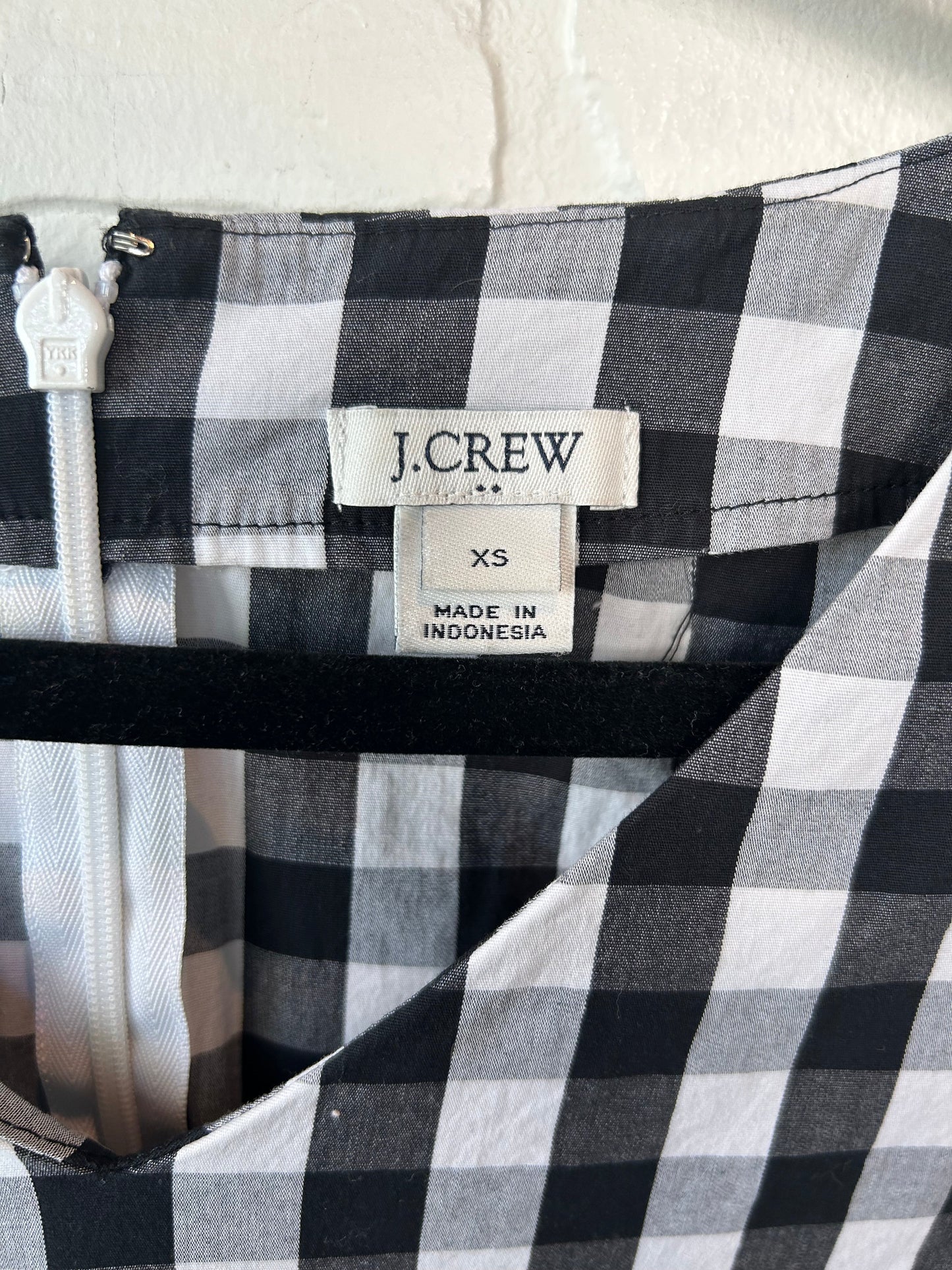 Dress Work By J. Crew In Black & White, Size: Xs