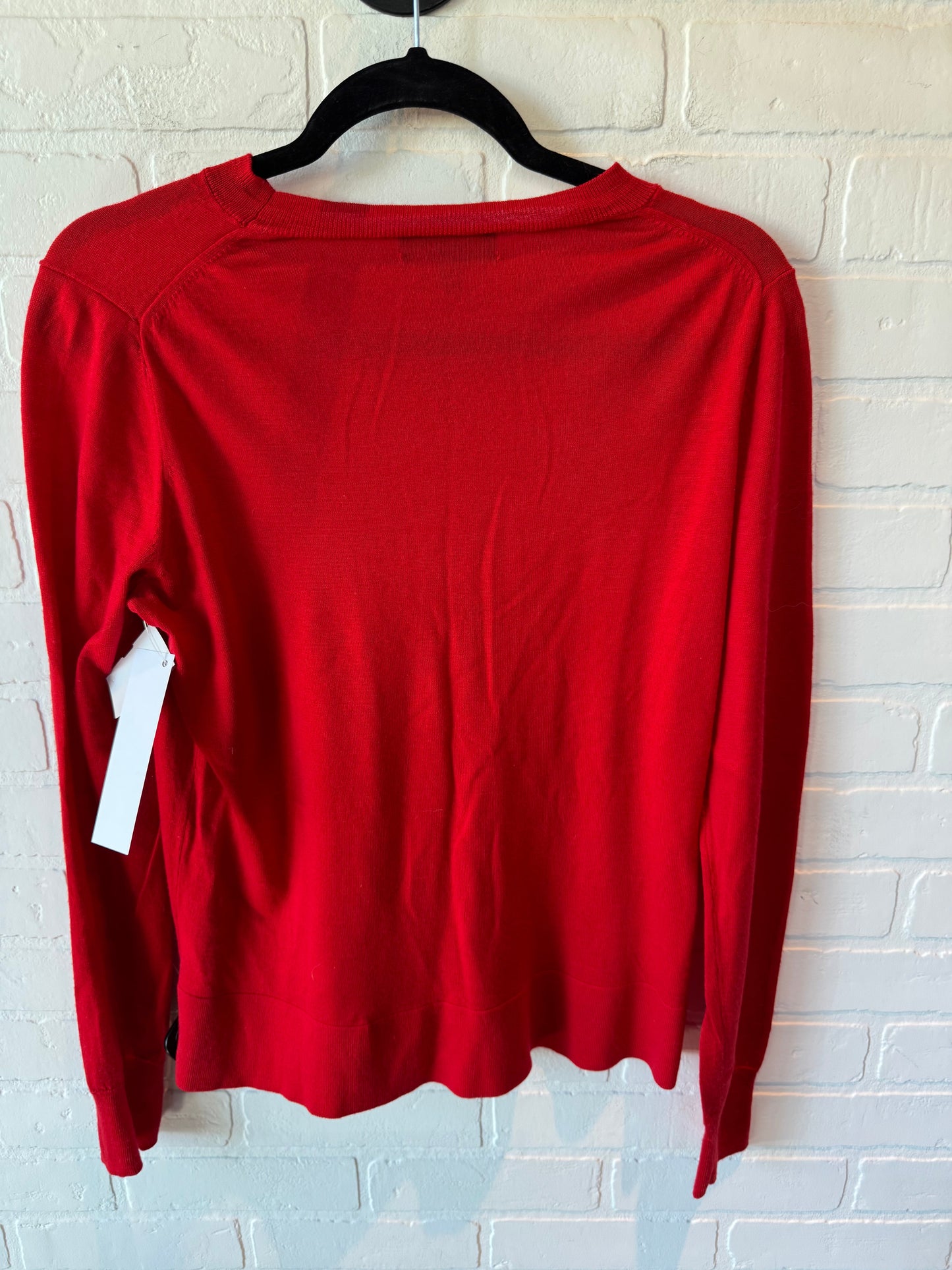 Sweater By Banana Republic In Red, Size: M