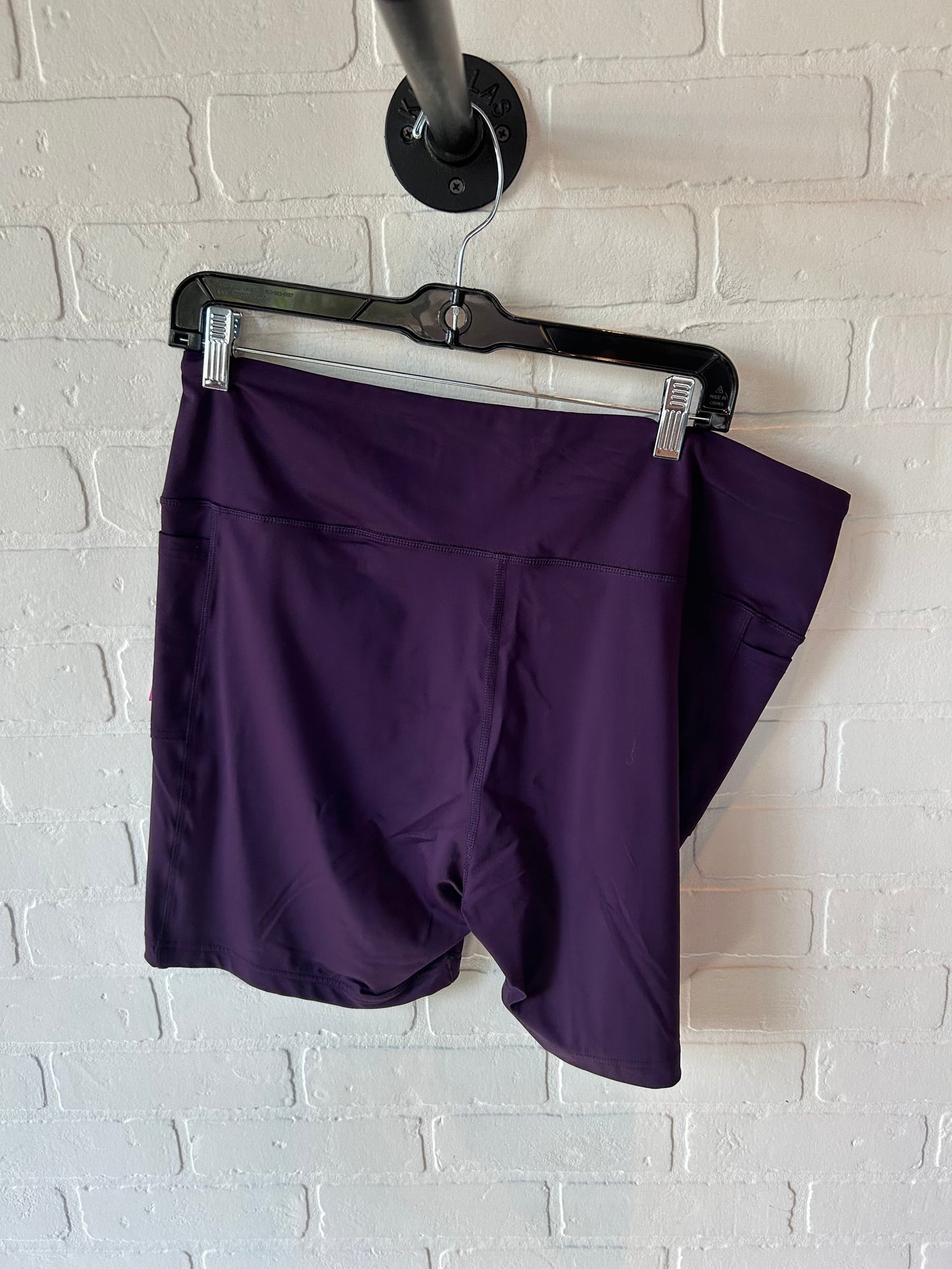 Athletic Shorts By Lands End In Purple, Size: 18