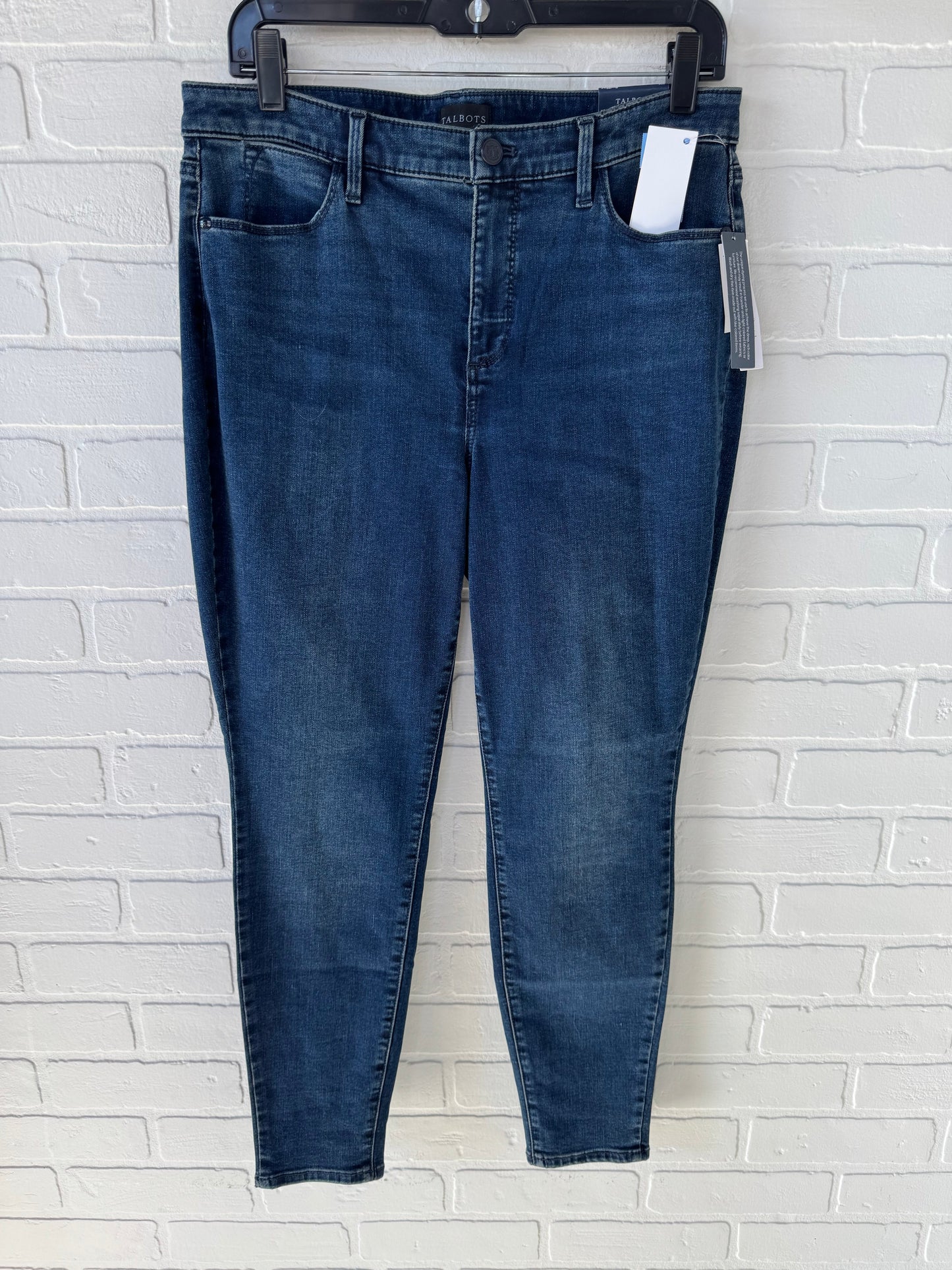 Jeans Jeggings By Talbots In Blue Denim, Size: 10p