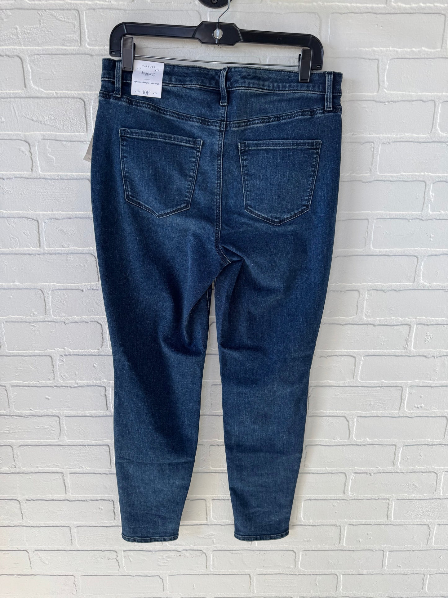 Jeans Jeggings By Talbots In Blue Denim, Size: 10p