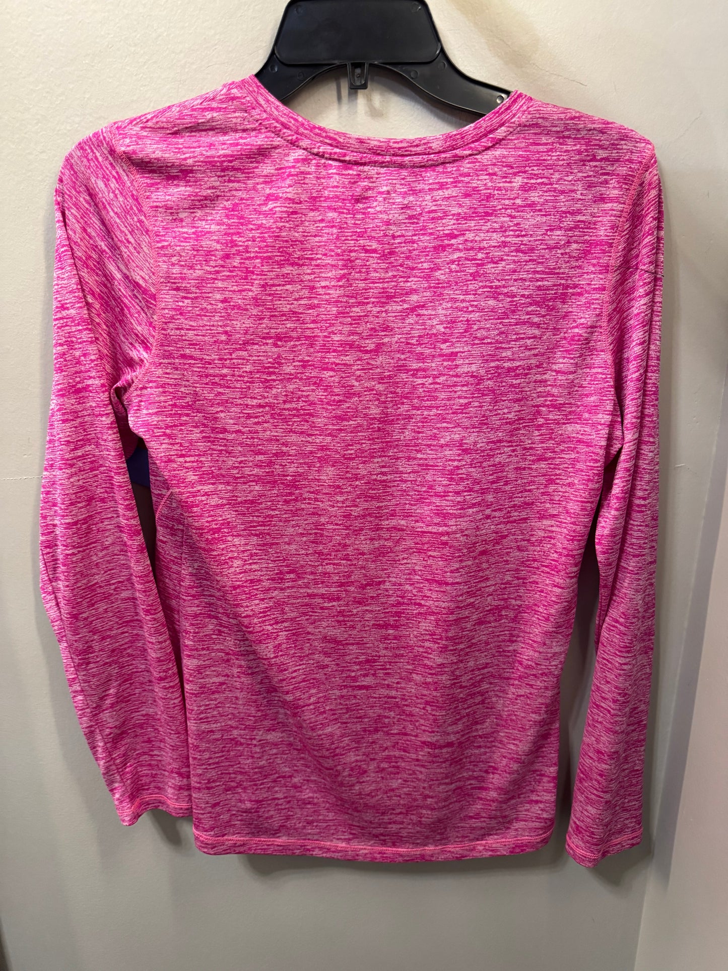 Athletic Top Long Sleeve Crewneck By Rbx In Pink, Size: M