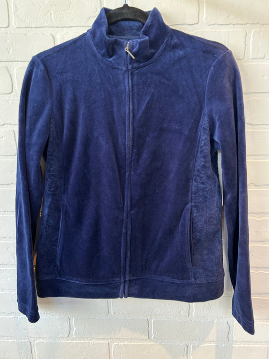 Sweatshirt Collar By Croft And Barrow In Navy, Size: Sp