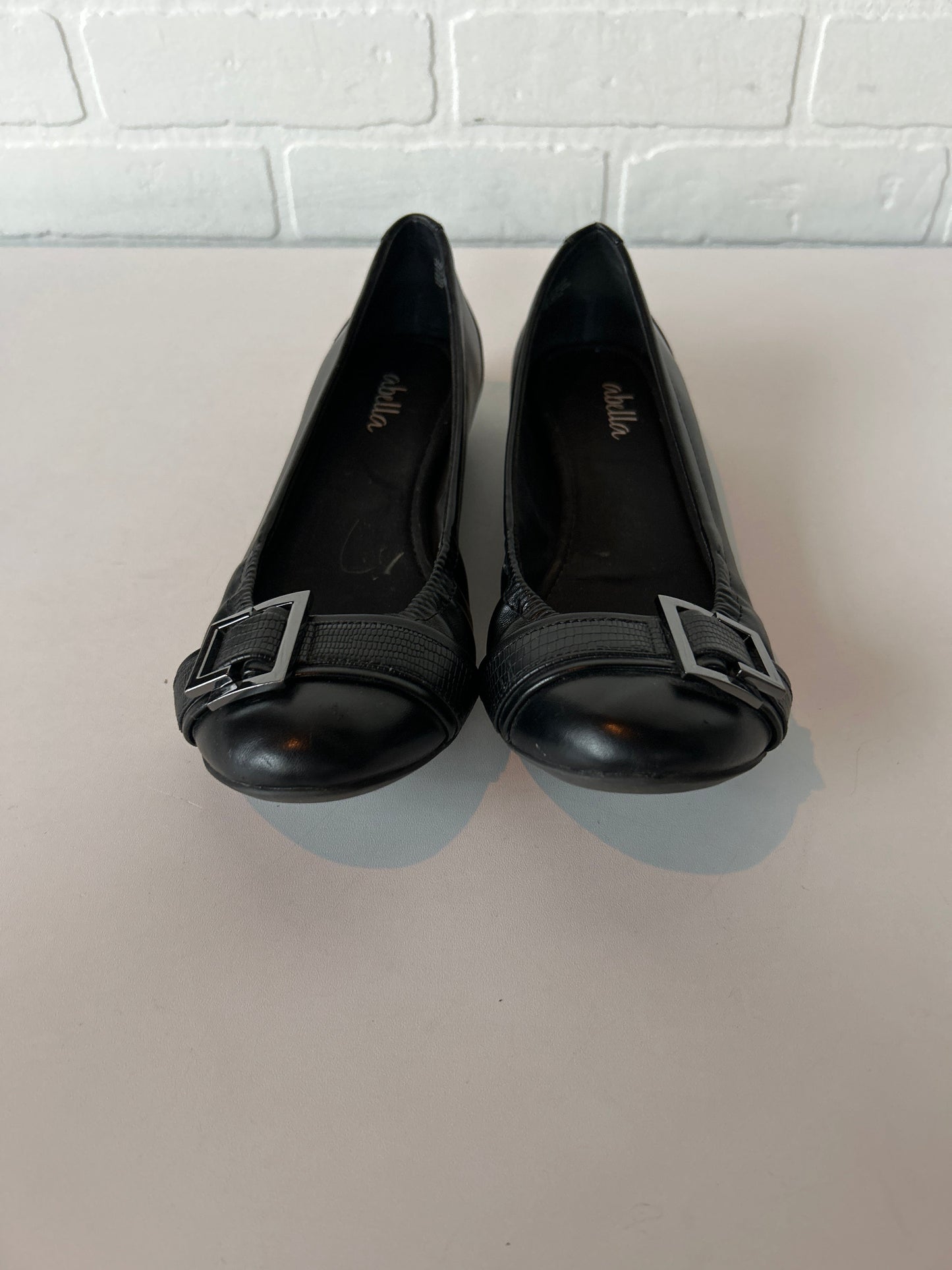 Shoes Flats By  ABELLA  In Black, Size: 8.5