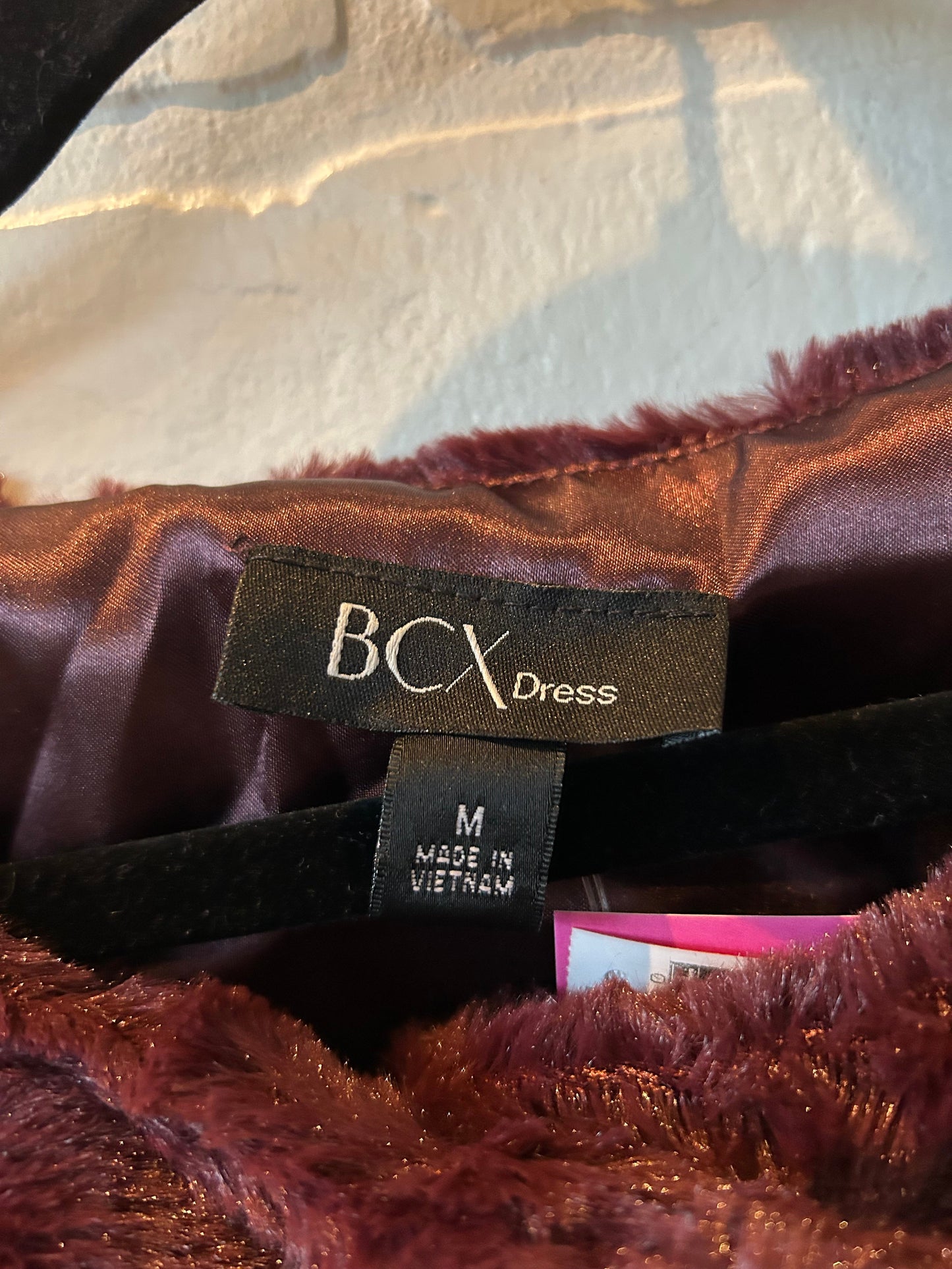 Shawl By Bcx In Maroon, Size: M