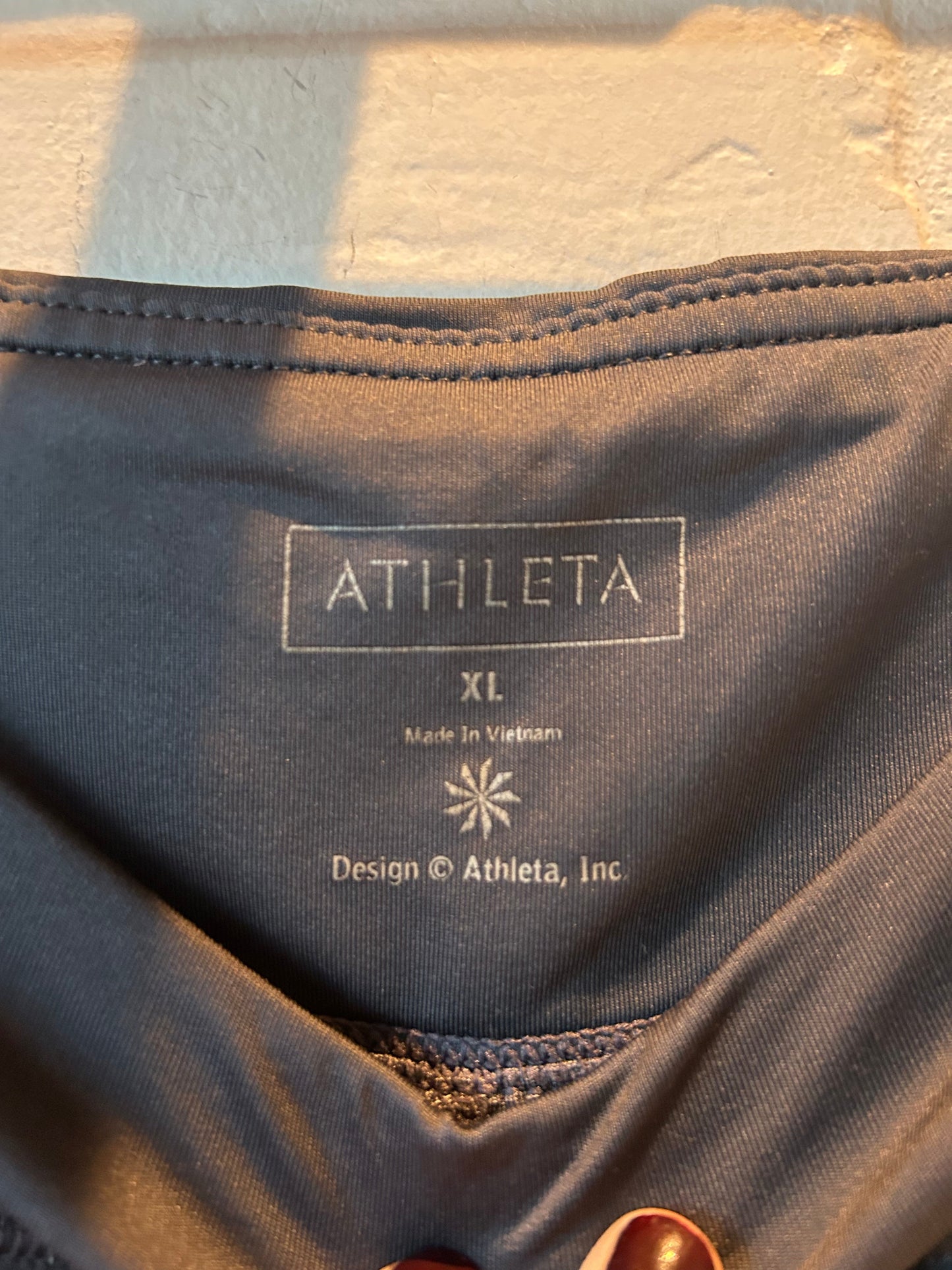 Athletic Skort By Athleta In Grey, Size: 14