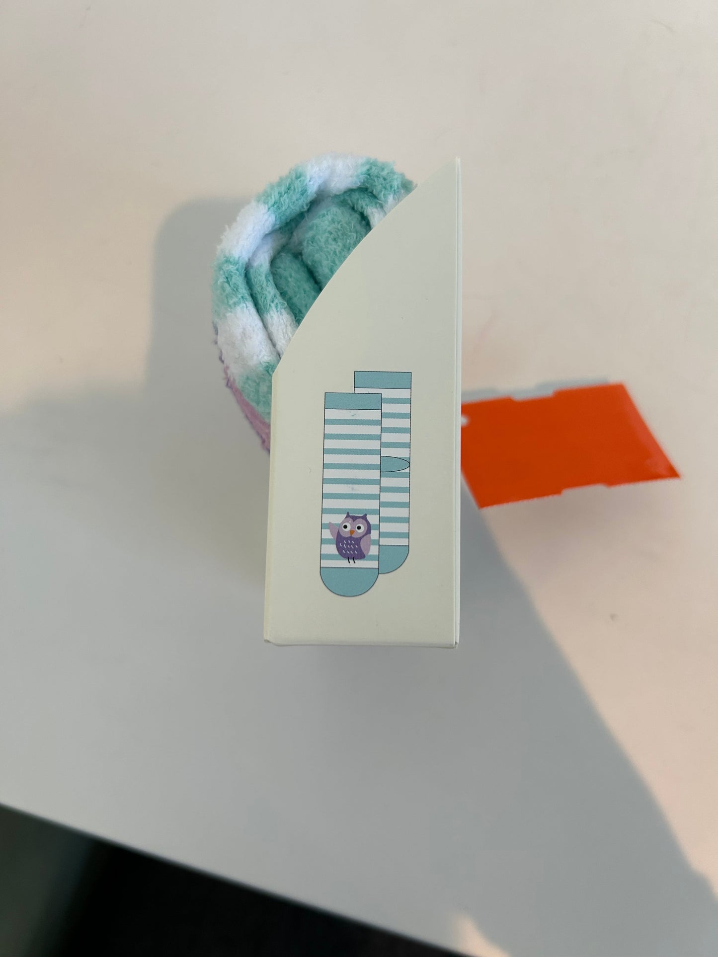 Socks By Clothes Mentor In Green & Purple, Size: 0