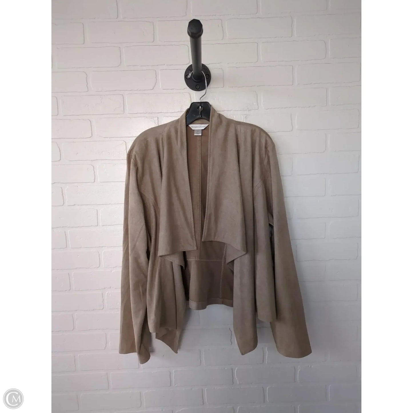 Blazer By Christopher And Banks In Tan, Size: Xl