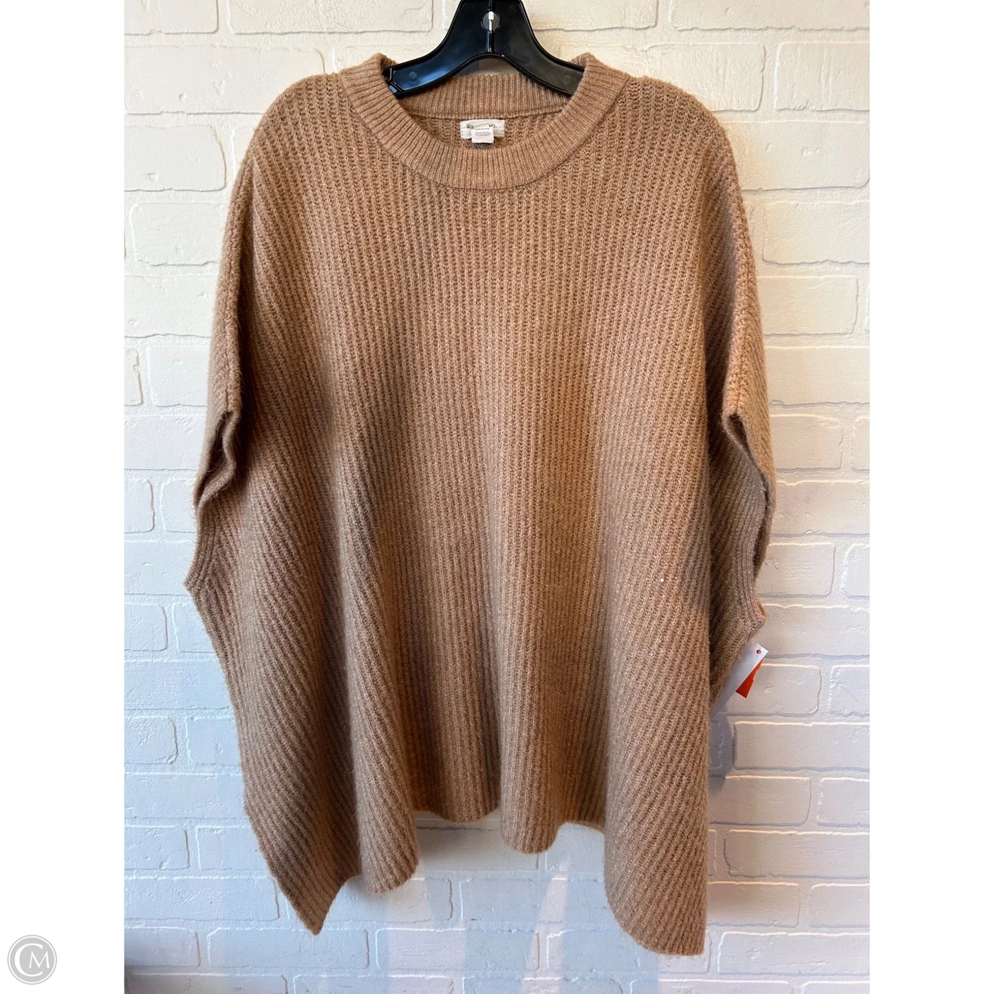 Poncho By World Market In Tan, Size: Osfm