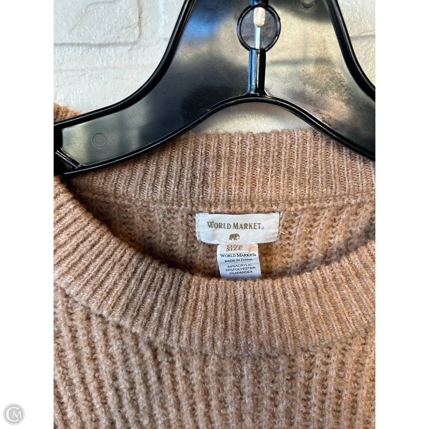 Poncho By World Market In Tan, Size: Osfm