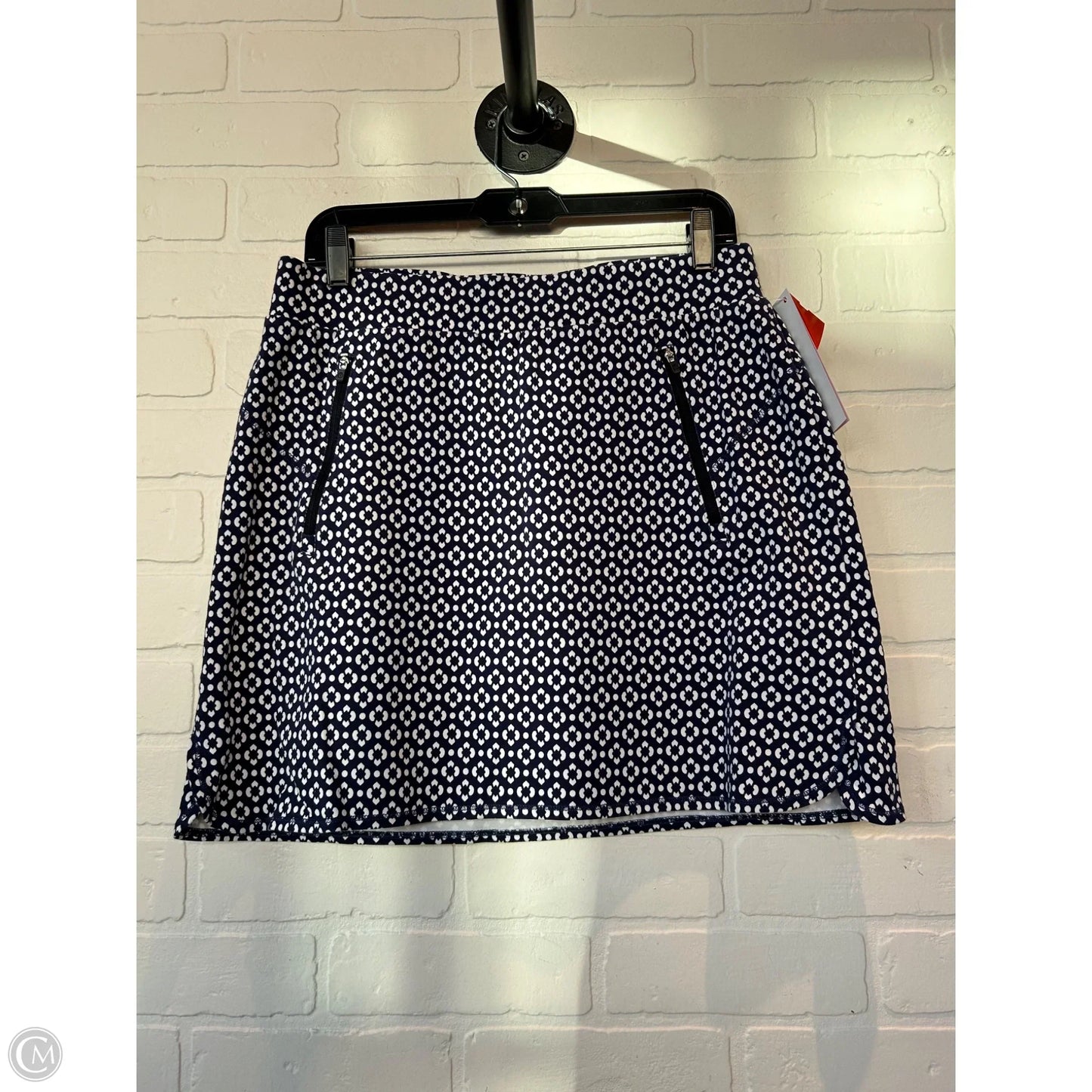 Skort By Talbots In Blue & White, Size: 10p