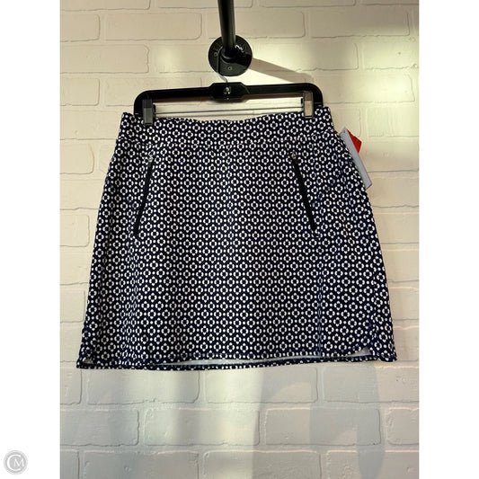 Skort By Talbots In Blue & White, Size: 10p
